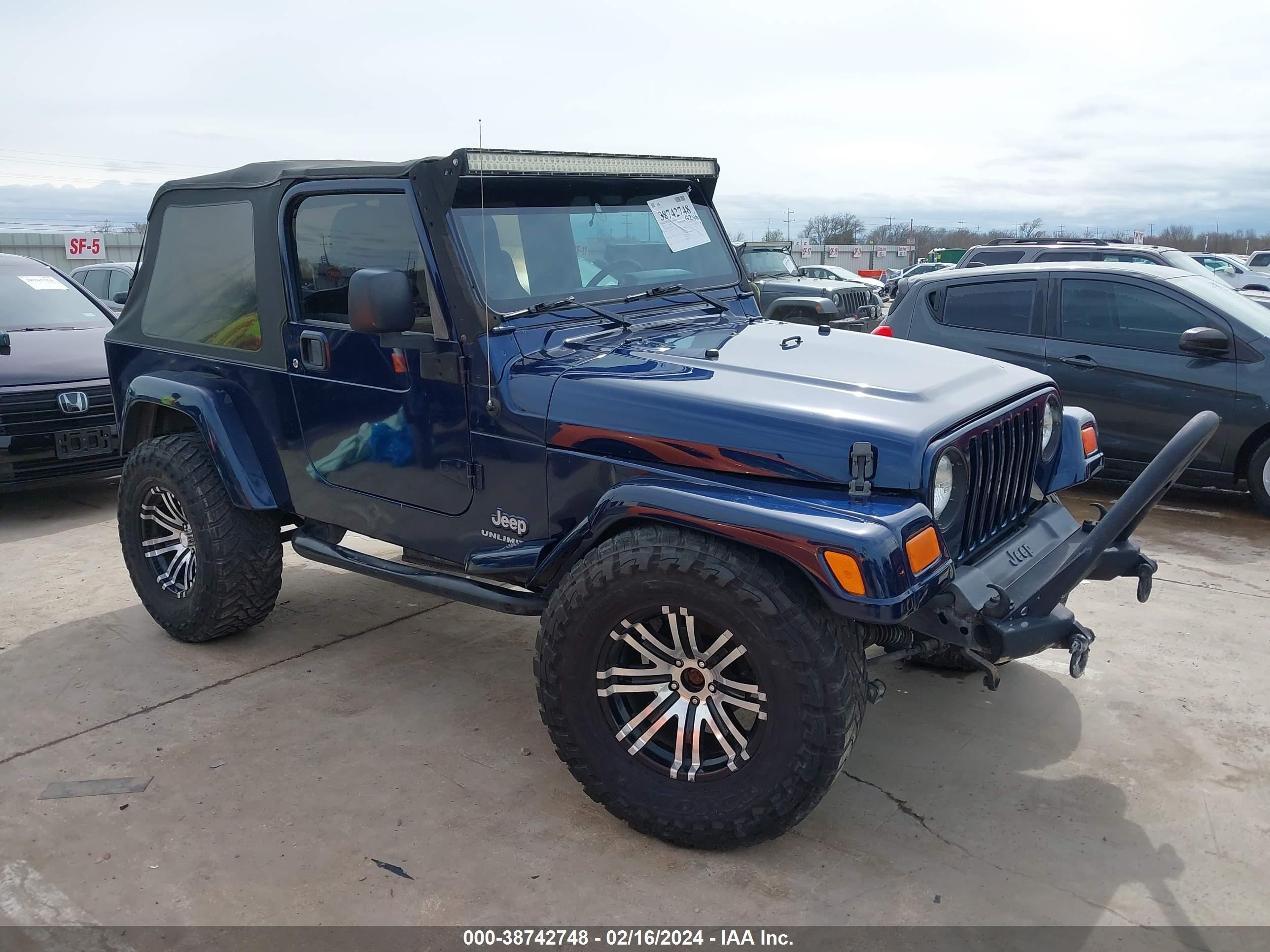 JEEP WRANGLER 2005 1j4fa44s15p385409