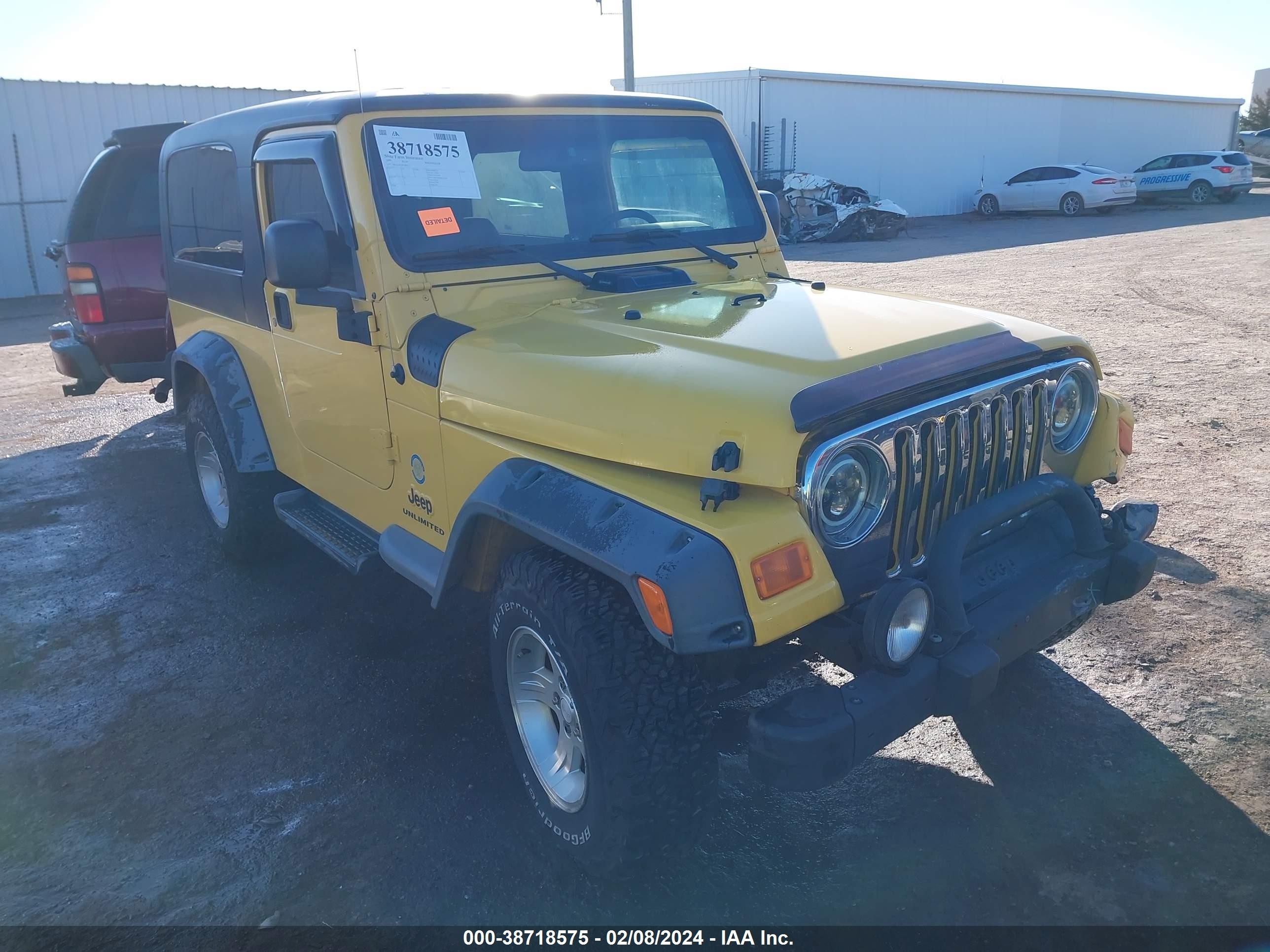 JEEP WRANGLER 2006 1j4fa44s16p780577