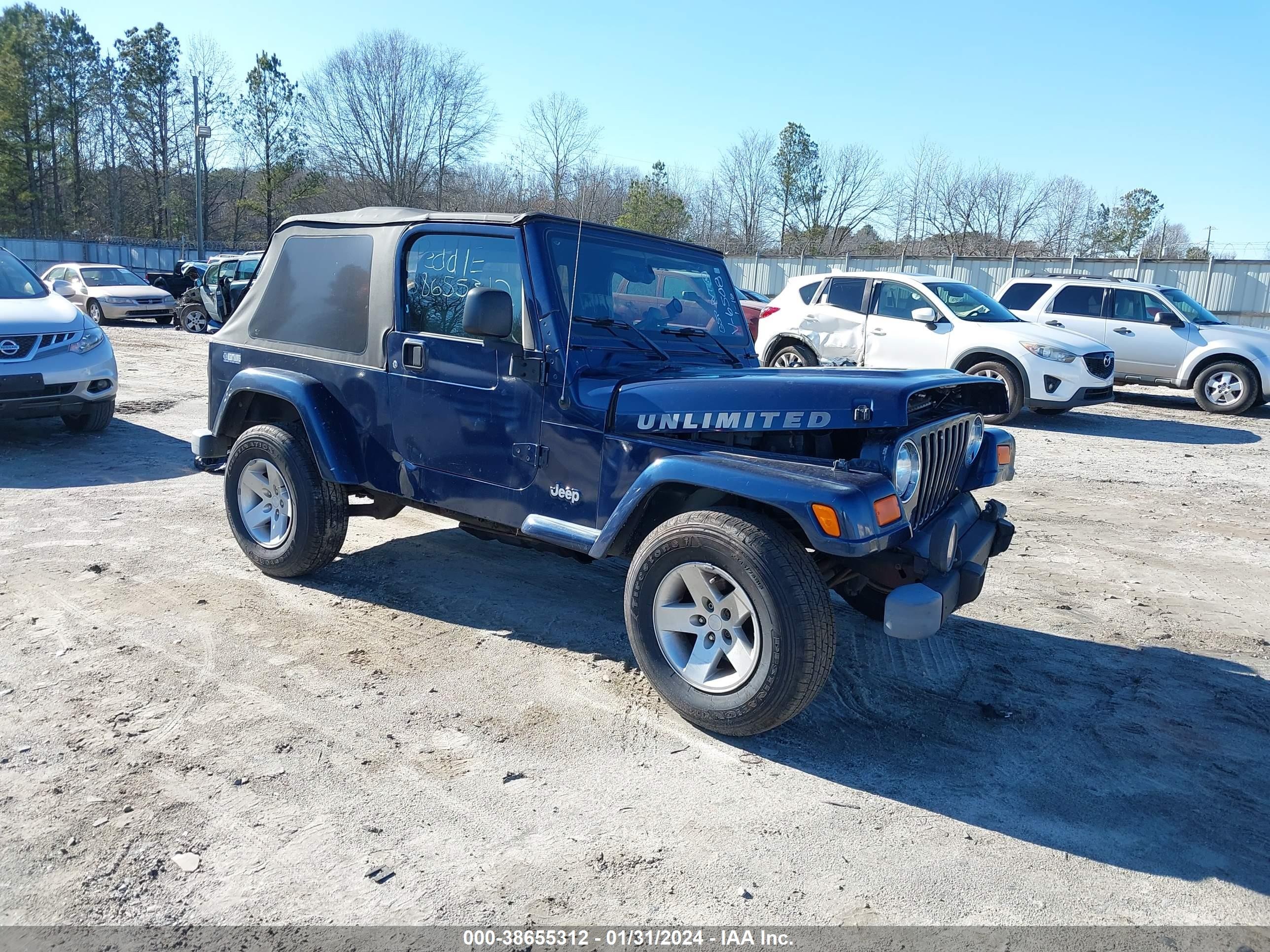 JEEP WRANGLER 2005 1j4fa44s45p306508