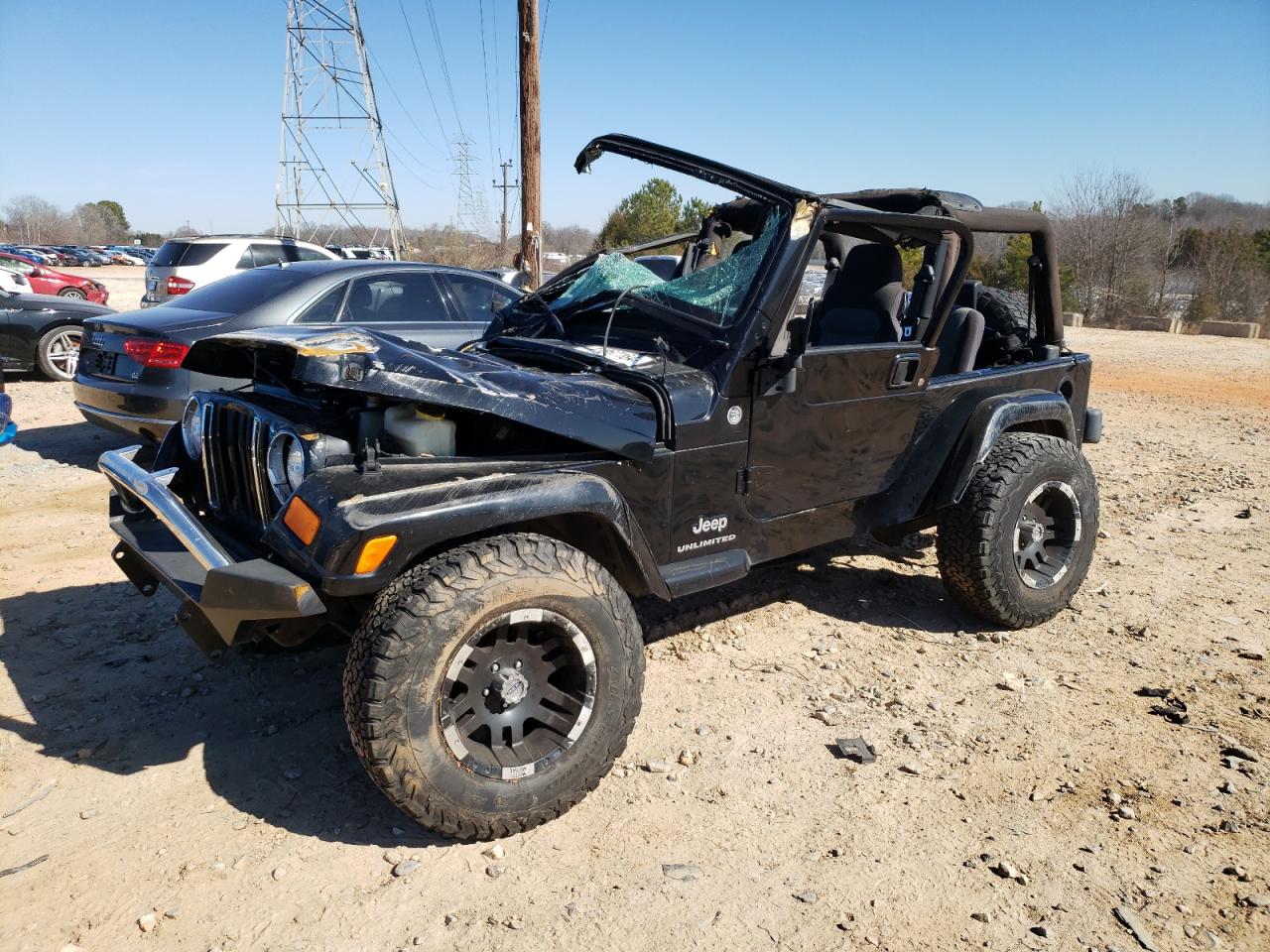 JEEP WRANGLER 2006 1j4fa44s46p781903