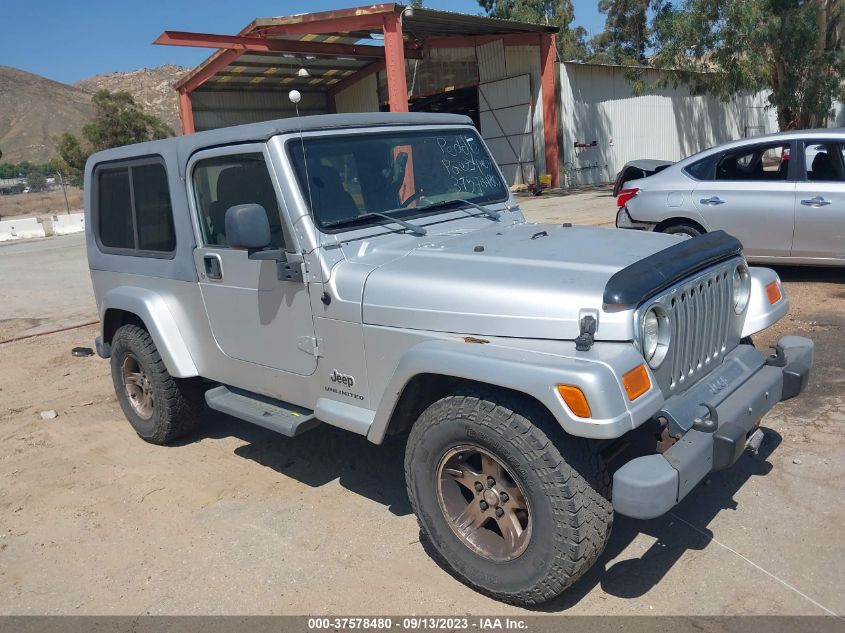 JEEP WRANGLER 2005 1j4fa44s55p305965