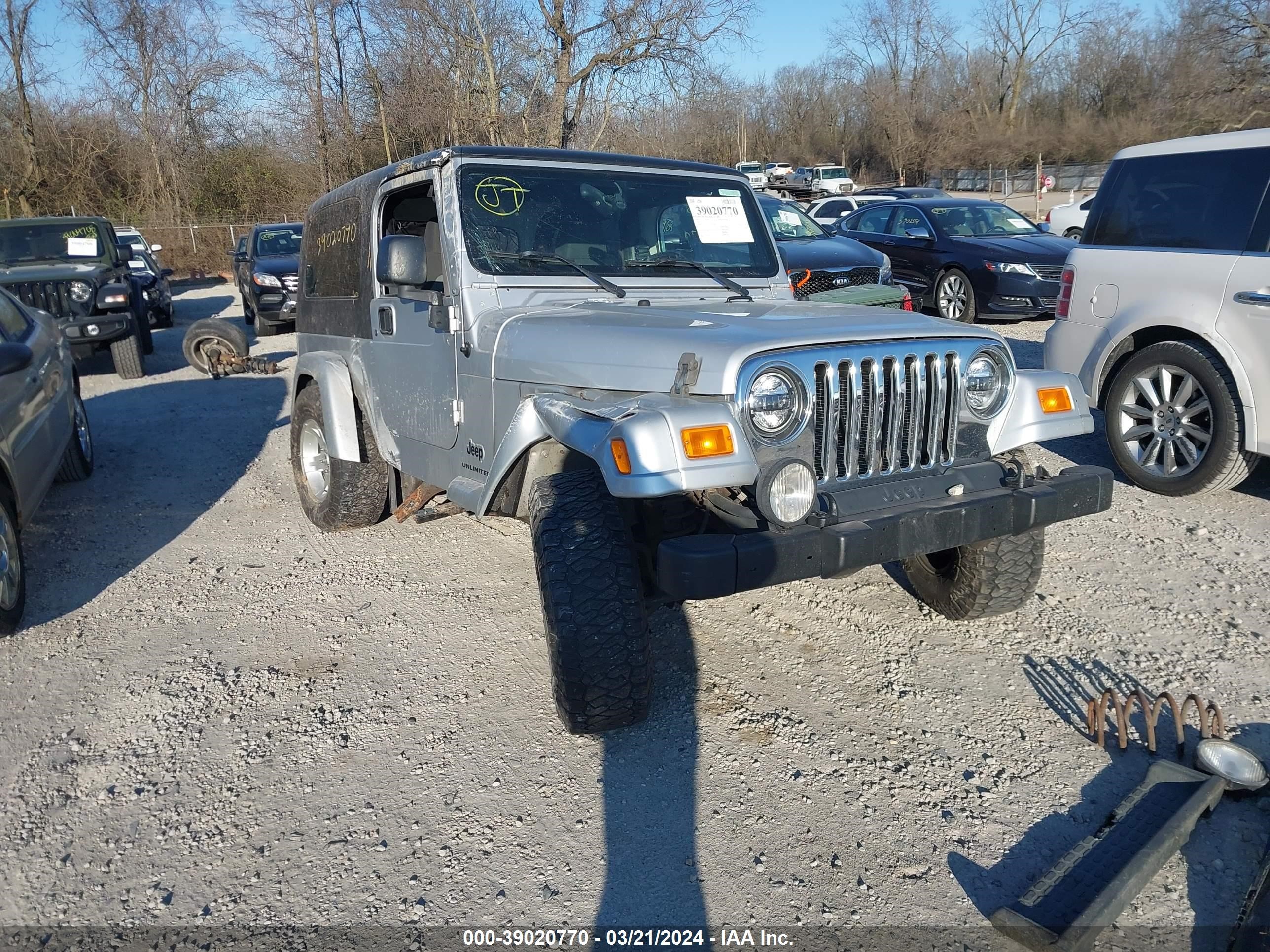 JEEP WRANGLER 2005 1j4fa44s55p376227