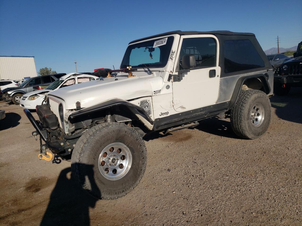 JEEP WRANGLER 2006 1j4fa44s56p710497