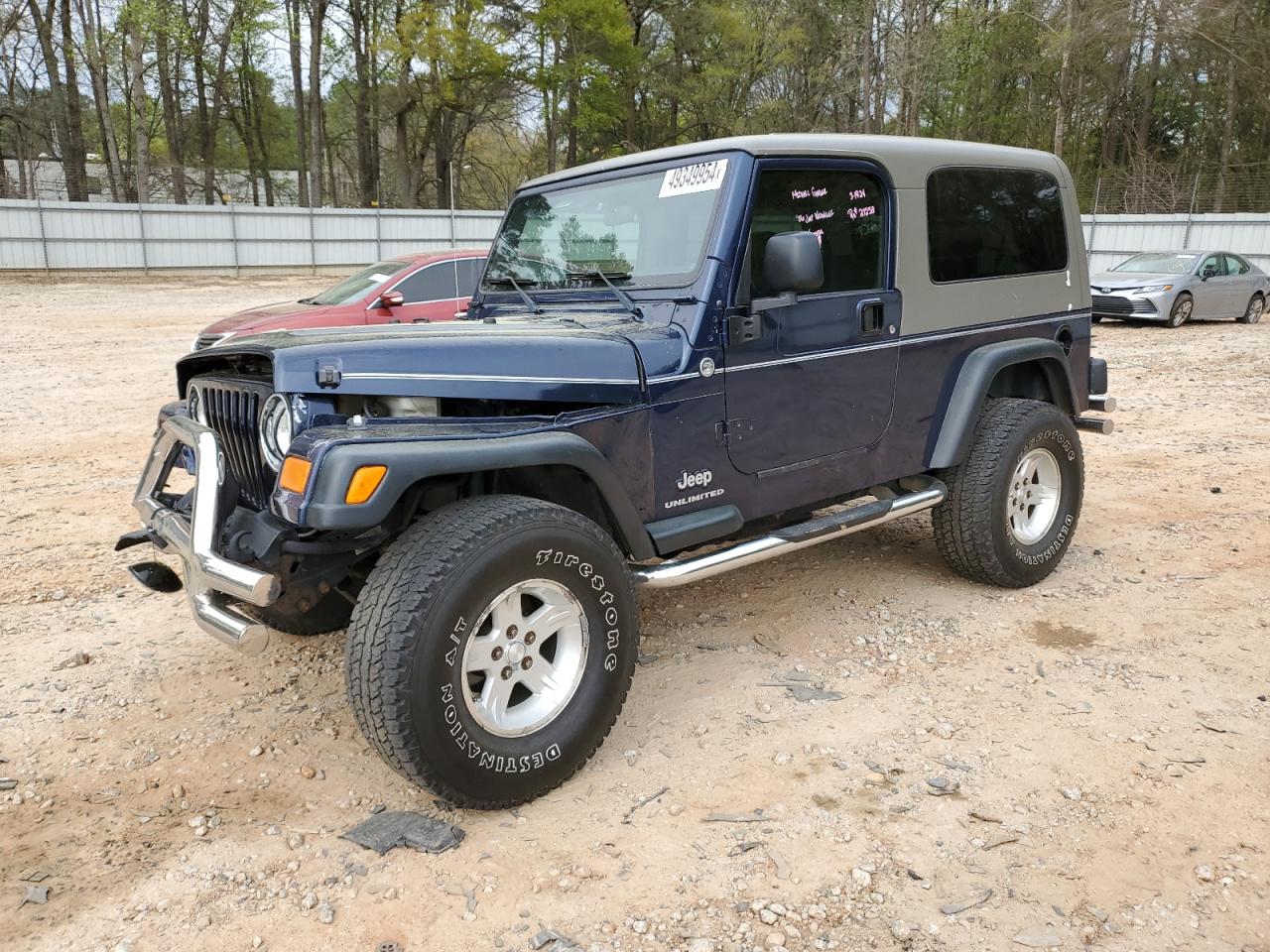 JEEP WRANGLER 2006 1j4fa44s56p740051