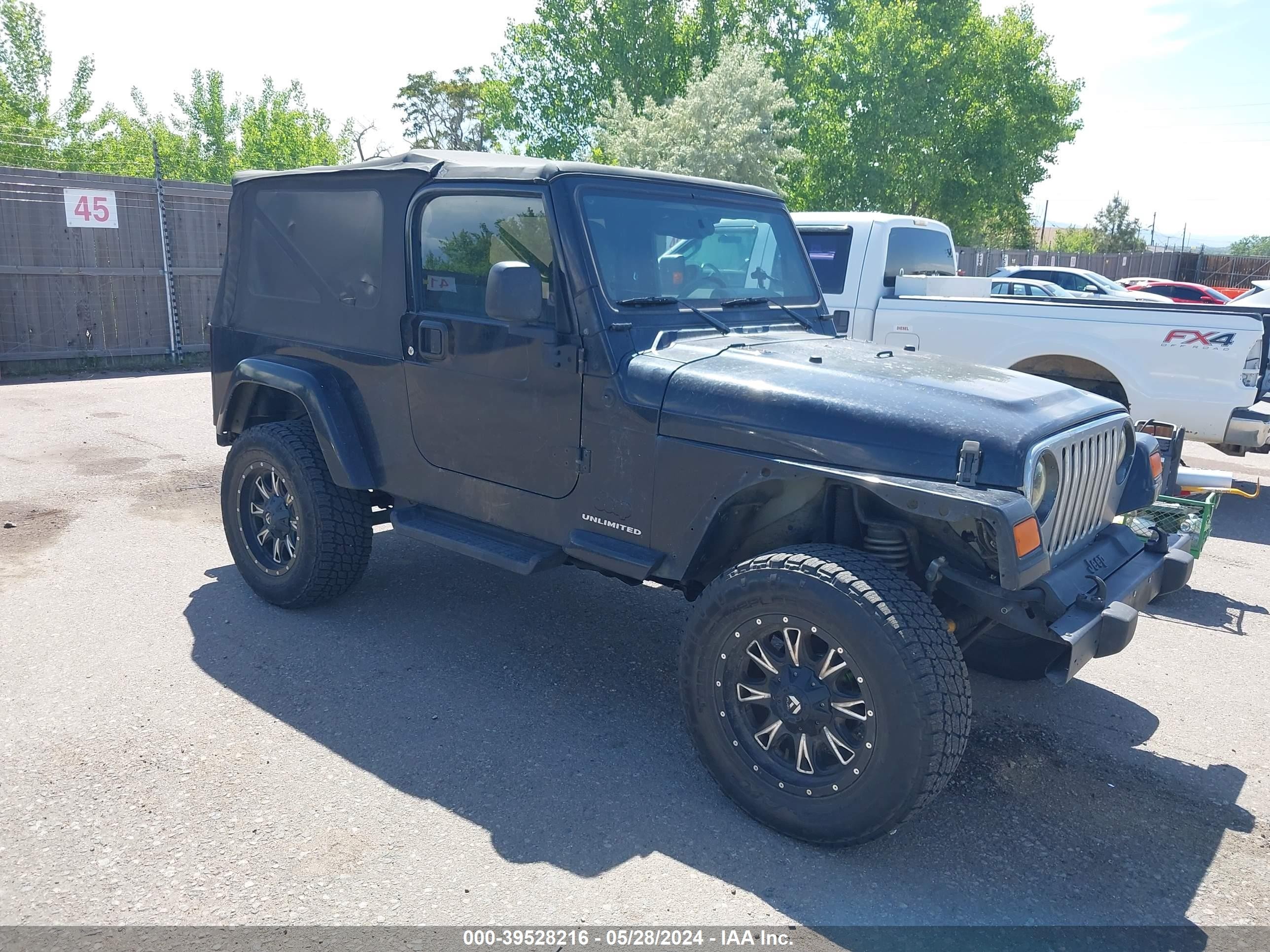 JEEP WRANGLER 2005 1j4fa44s85p380725