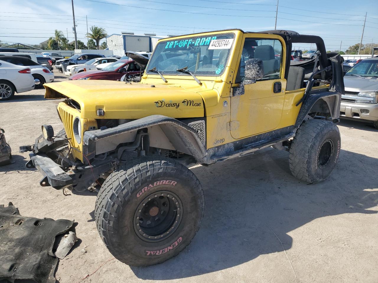 JEEP WRANGLER 2006 1j4fa44s86p715208