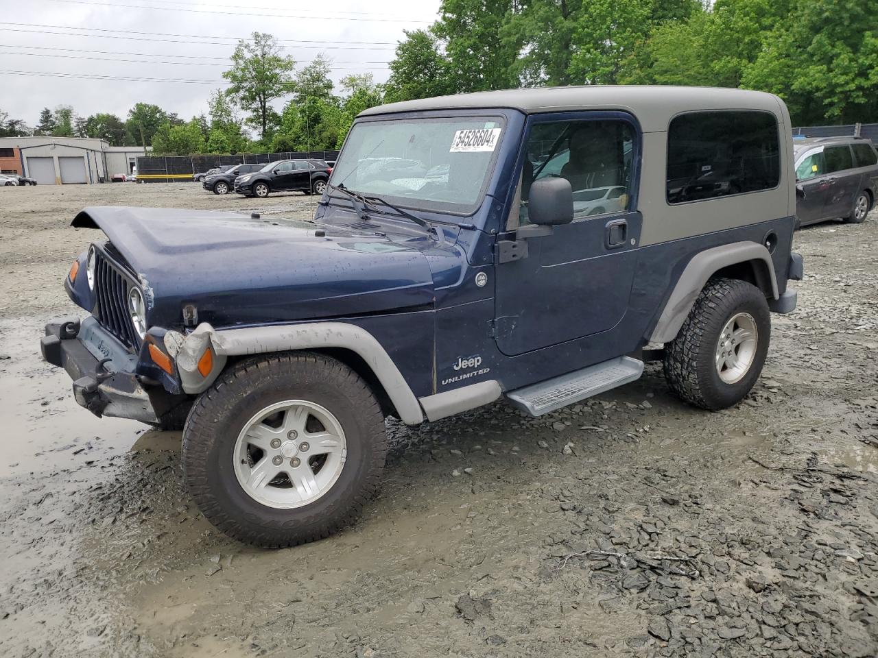 JEEP WRANGLER 2006 1j4fa44s86p778082