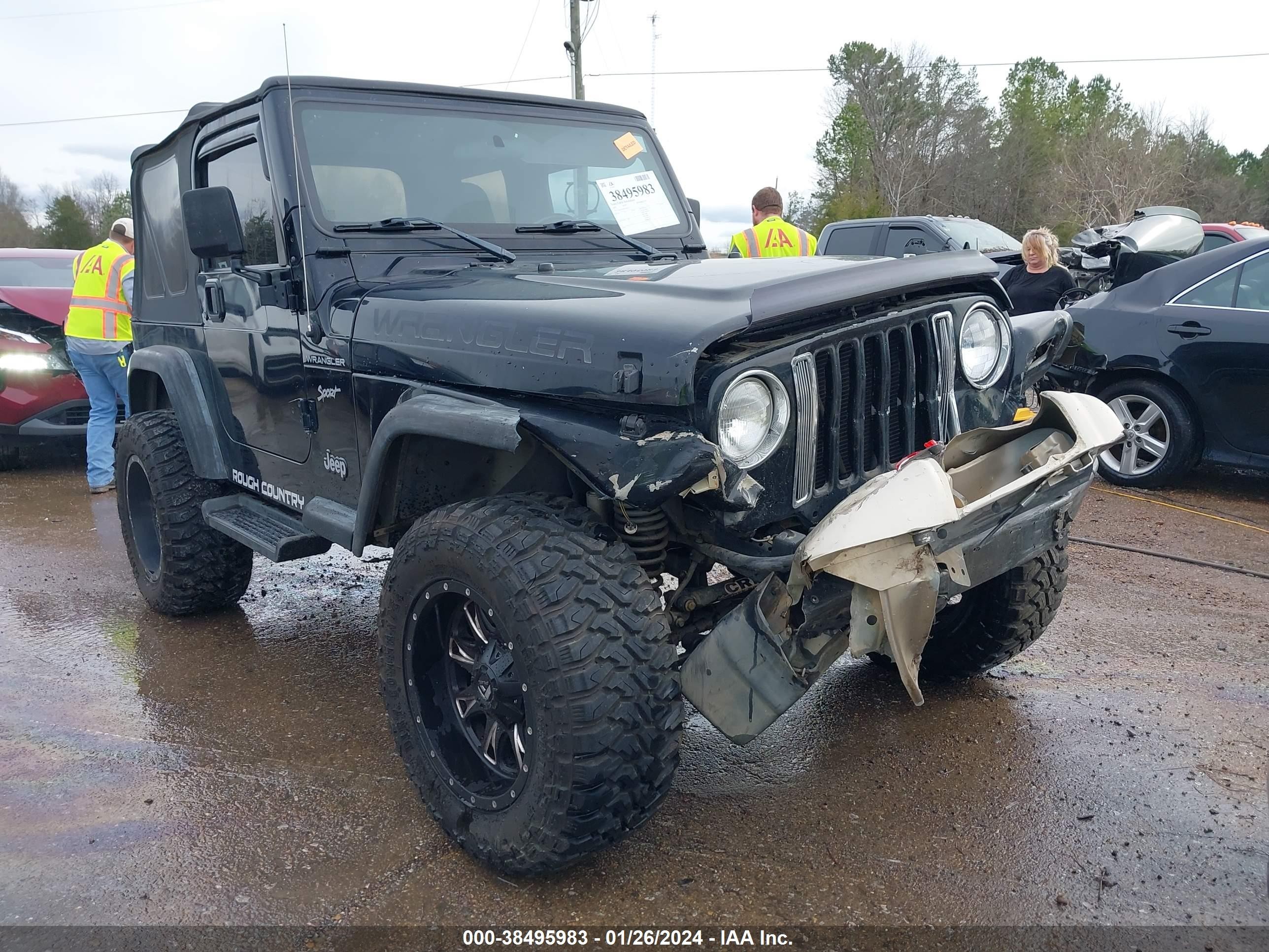 JEEP WRANGLER 2002 1j4fa49s02p755821