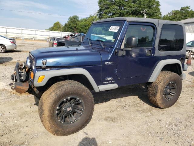 JEEP WRANGLER / 2004 1j4fa49s04p710400