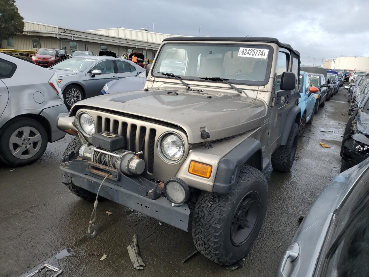 JEEP WRANGLER 2004 1j4fa49s04p713698