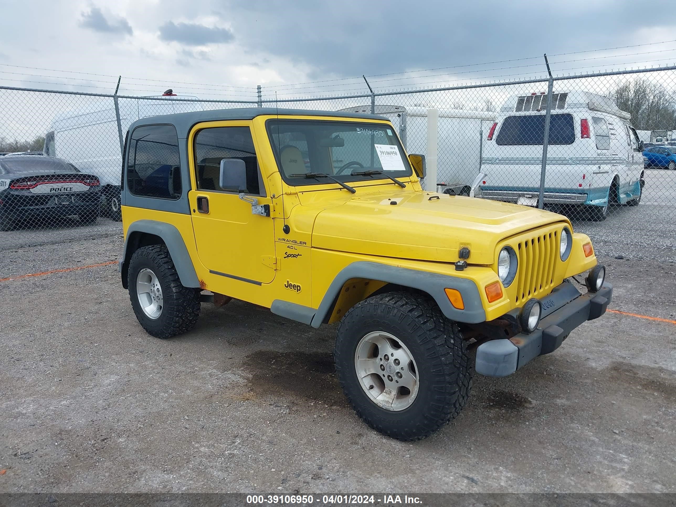 JEEP WRANGLER 2000 1j4fa49s0yp733844