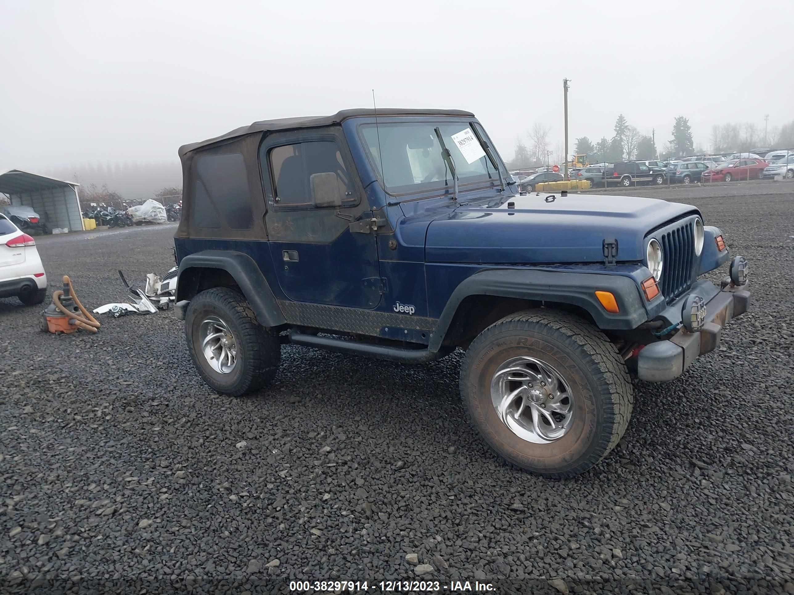 JEEP WRANGLER 2000 1j4fa49s0yp796622