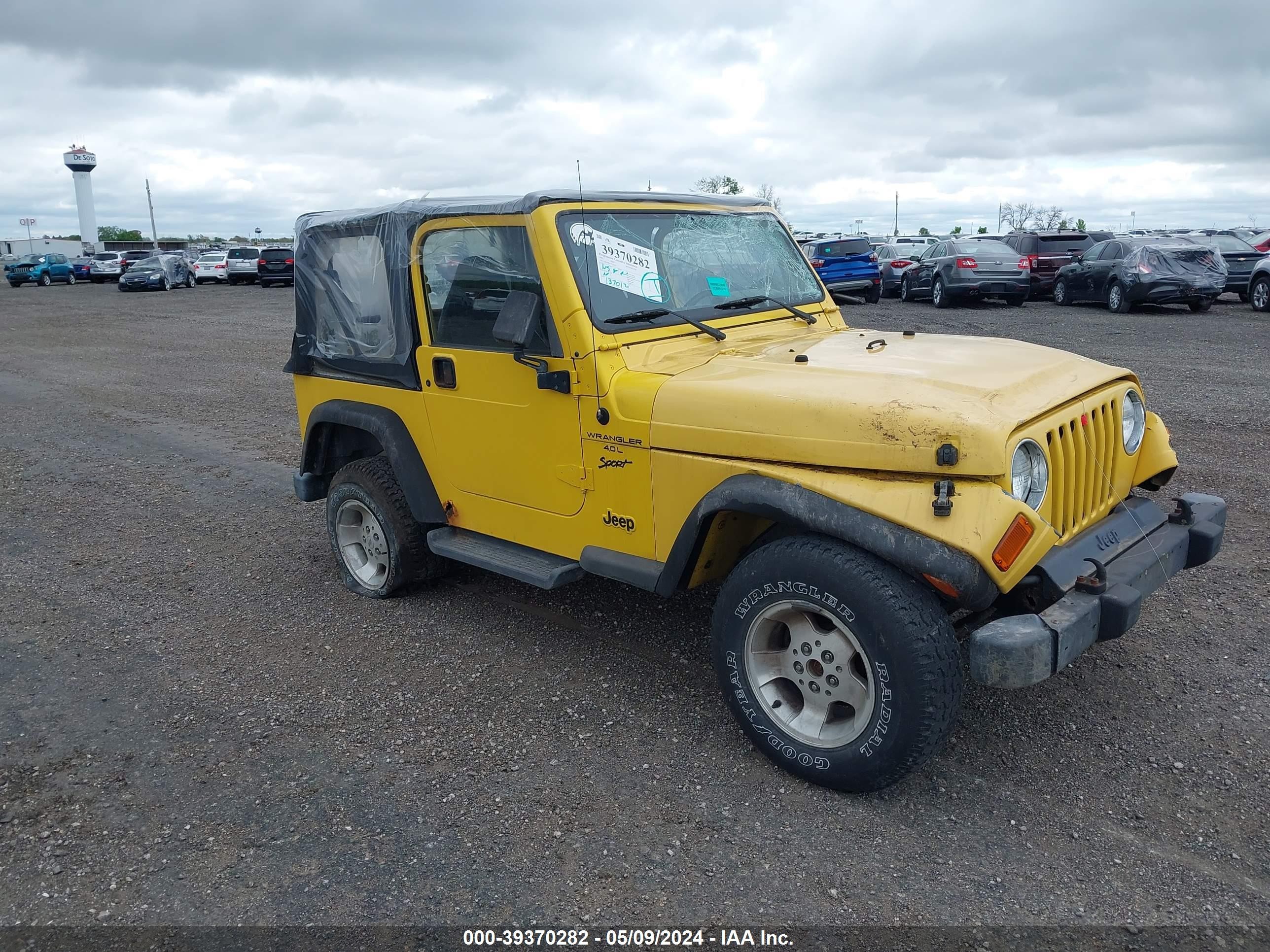 JEEP WRANGLER 2001 1j4fa49s11p354549