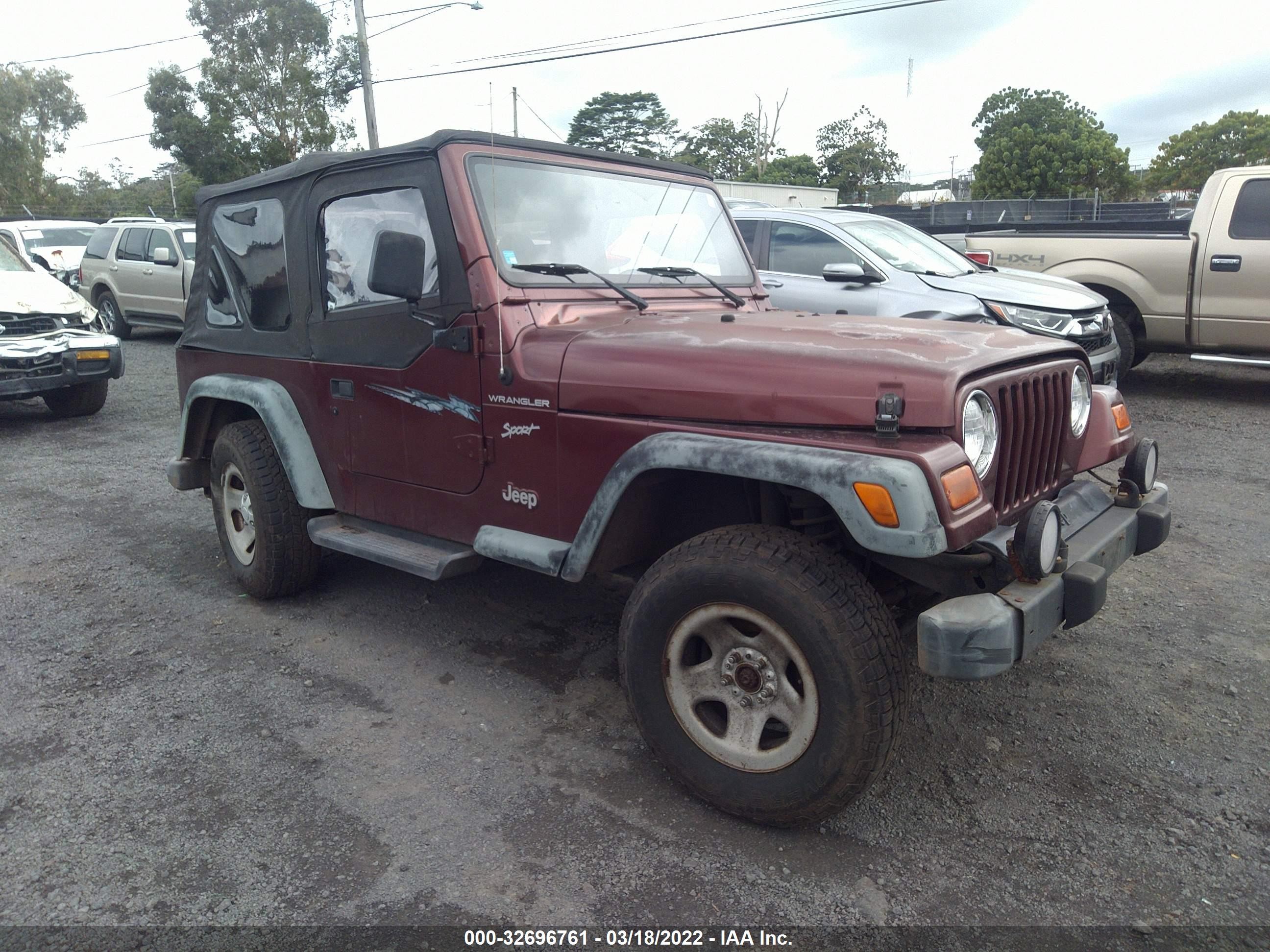 JEEP WRANGLER 2002 1j4fa49s12p748702