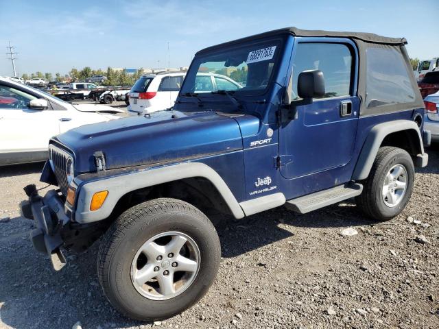 JEEP WRANGLER  2004 1j4fa49s14p772081