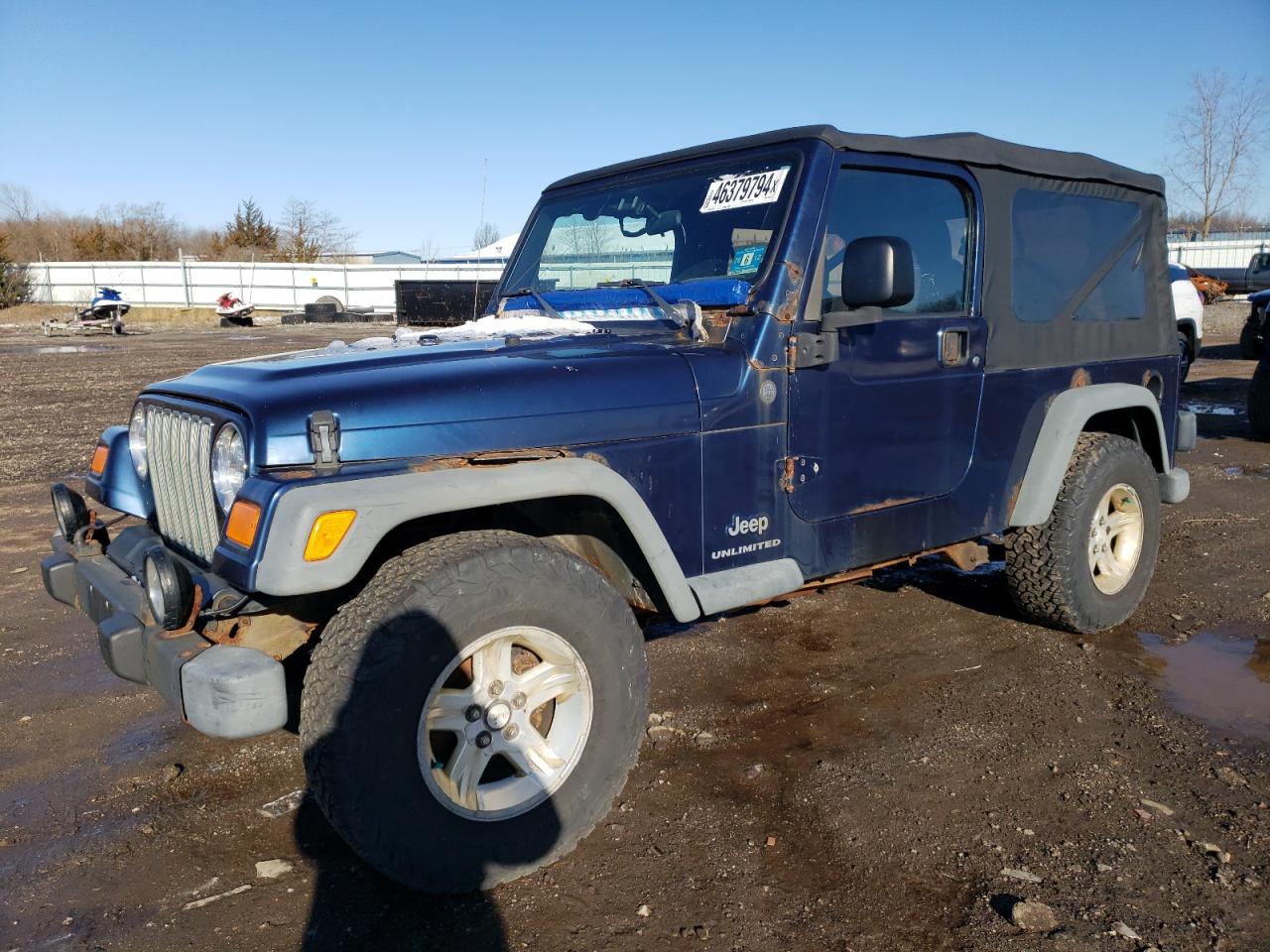 JEEP WRANGLER 2004 1j4fa49s14p785154