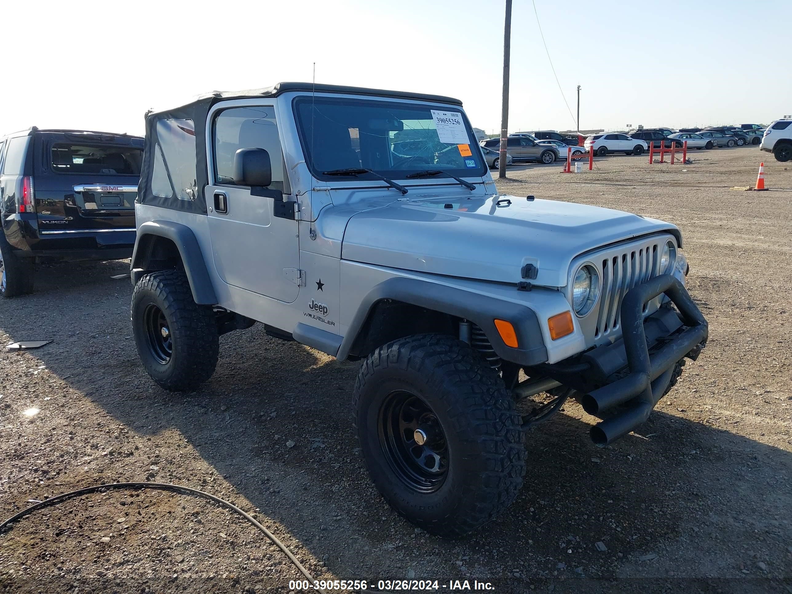 JEEP WRANGLER 2005 1j4fa49s15p360082