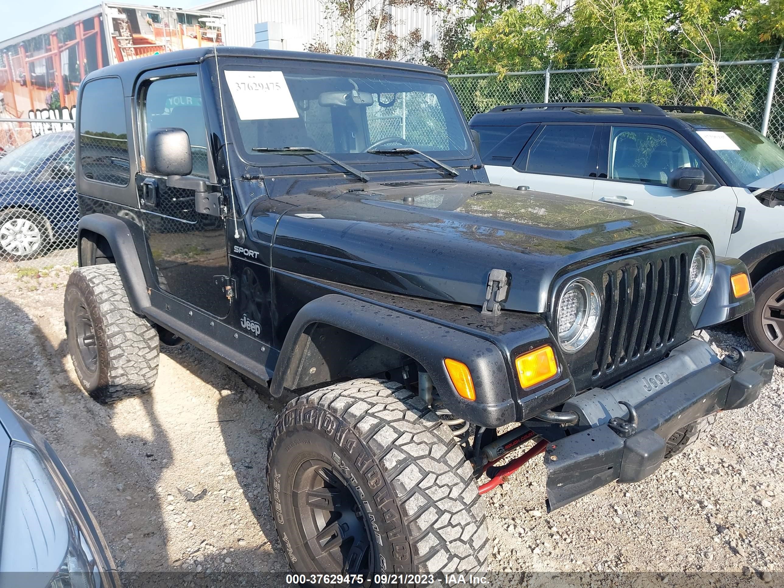 JEEP WRANGLER 2006 1j4fa49s16p709064