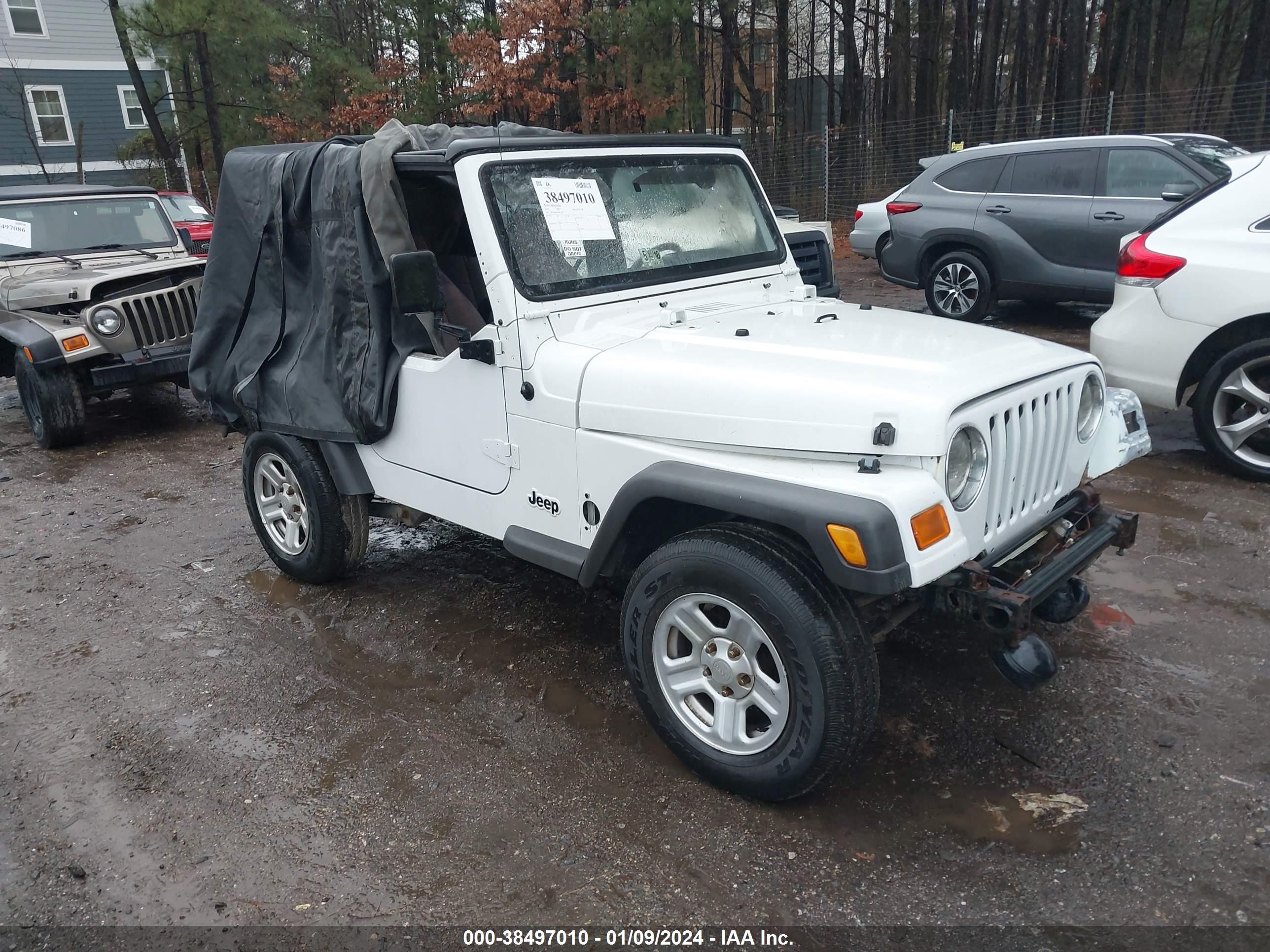 JEEP WRANGLER 2000 1j4fa49s1yp781207