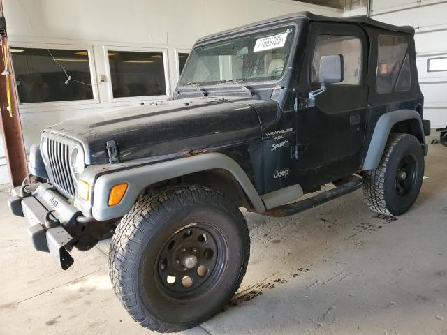 JEEP WRANGLER 2001 1j4fa49s21p315761