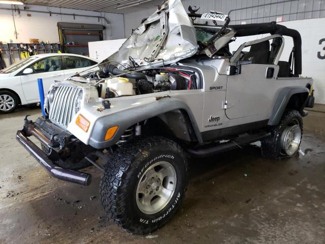 JEEP WRANGLER 2003 1j4fa49s23p325404