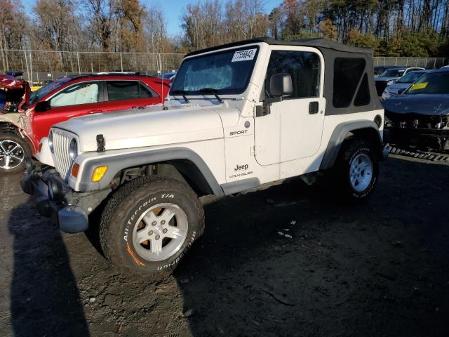 JEEP WRANGLER 2004 1j4fa49s24p750073