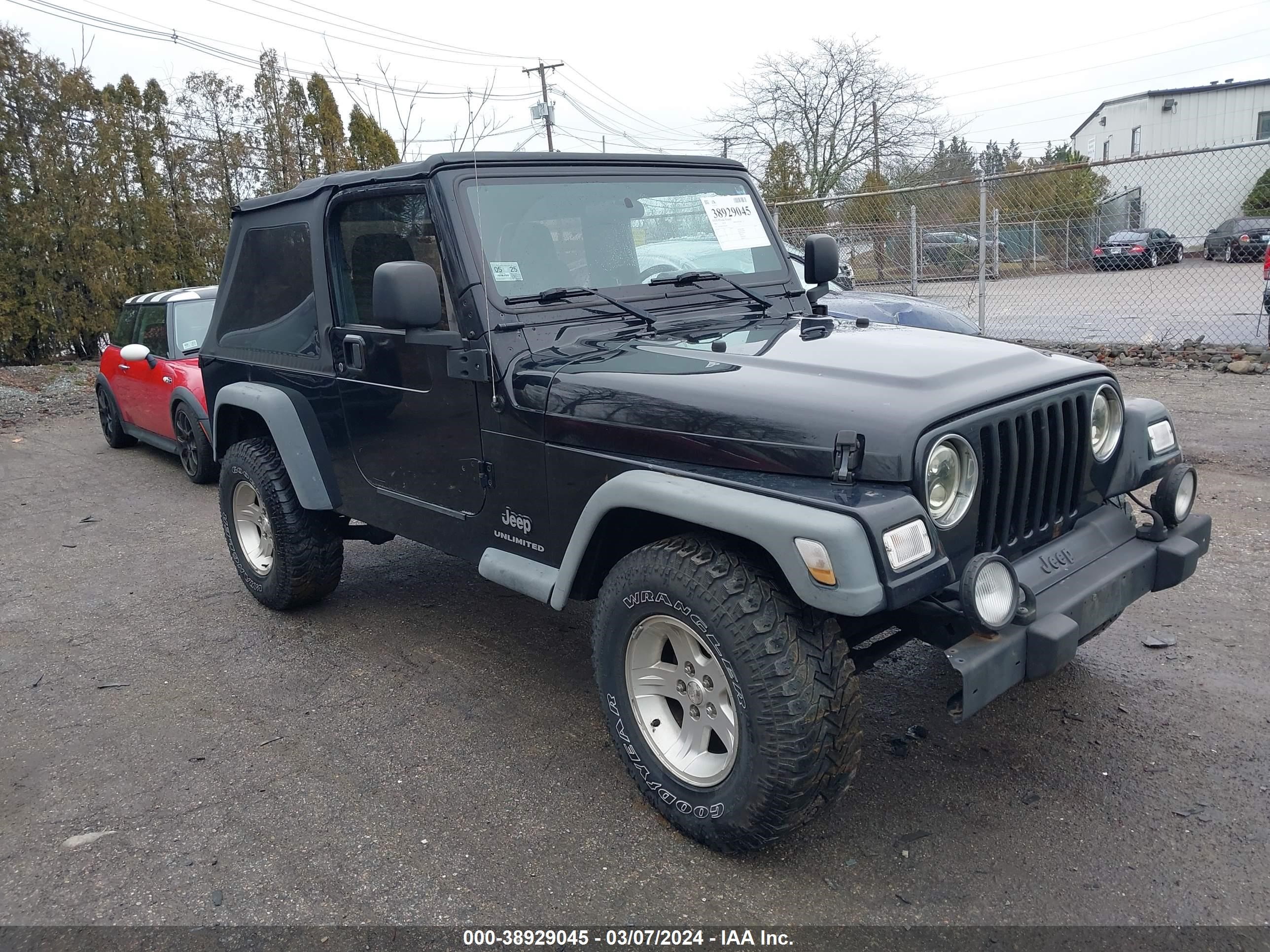 JEEP WRANGLER 2004 1j4fa49s24p782893