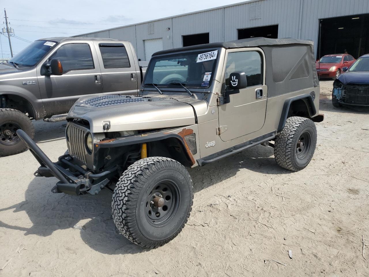 JEEP WRANGLER 2004 1j4fa49s24p785213