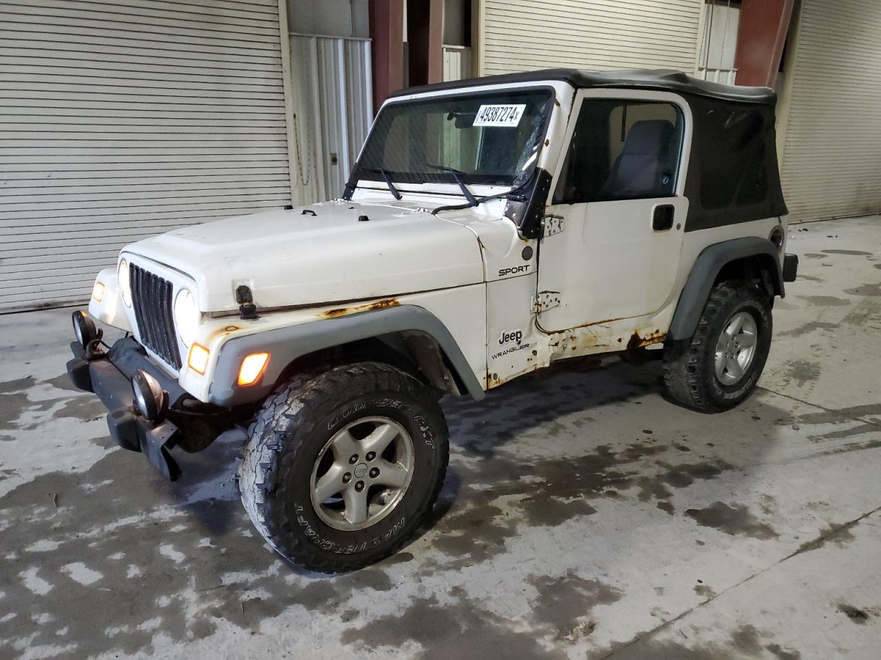 JEEP WRANGLER 2004 1j4fa49s24p792307