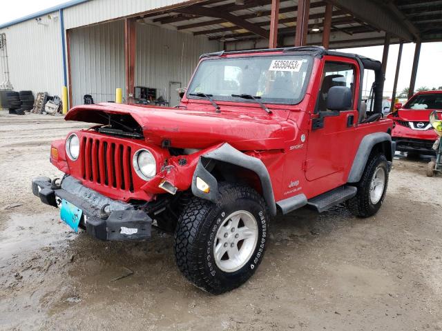 JEEP WRANGLER 2005 1j4fa49s25p360785