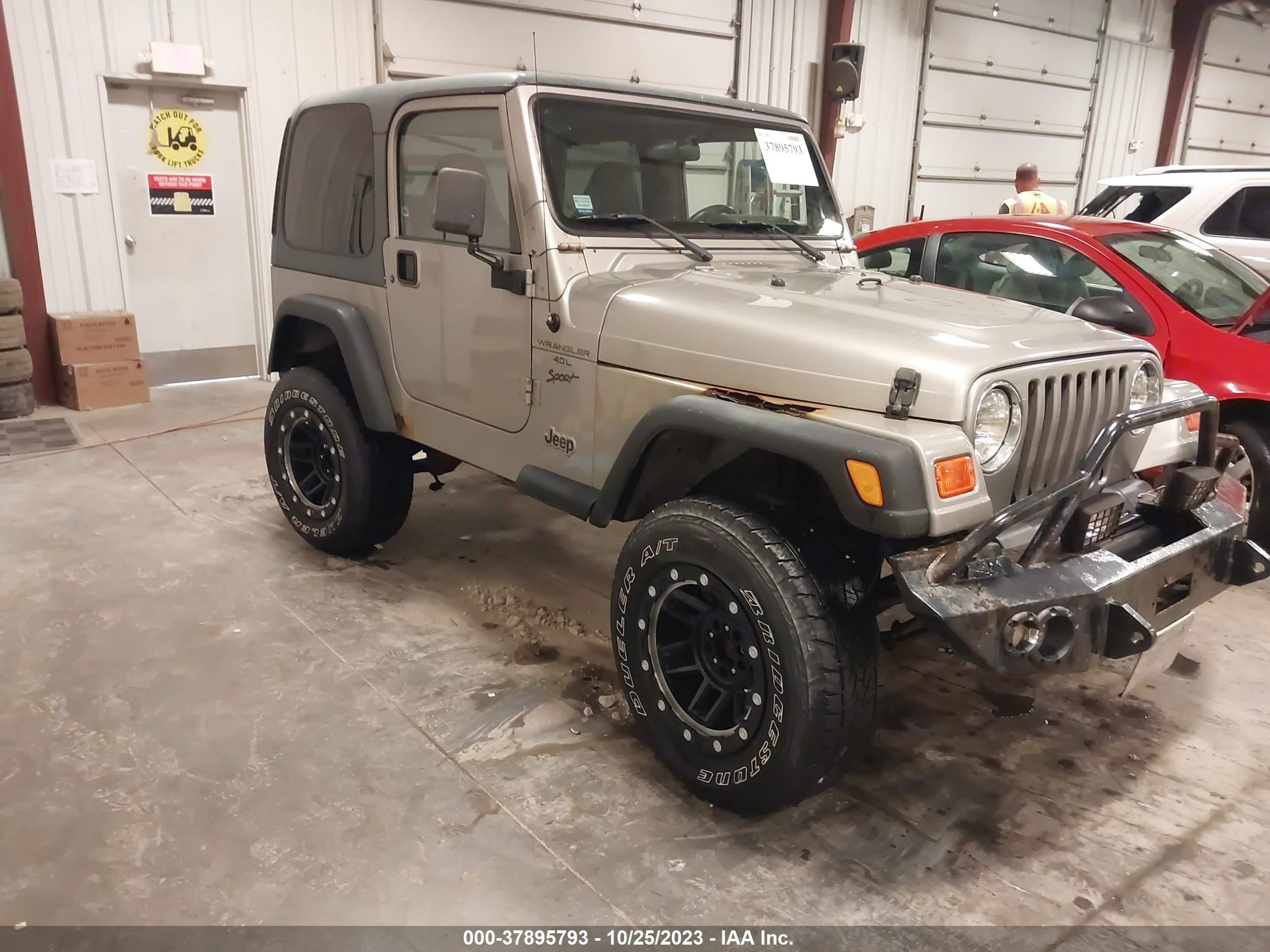 JEEP WRANGLER 2000 1j4fa49s2yp736244