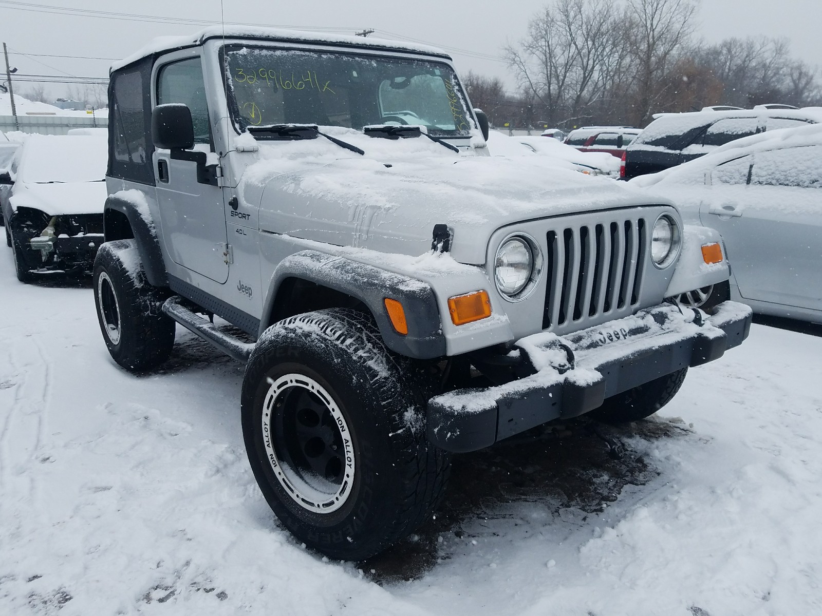 JEEP WRANGLER / 2003 1j4fa49s33p338520