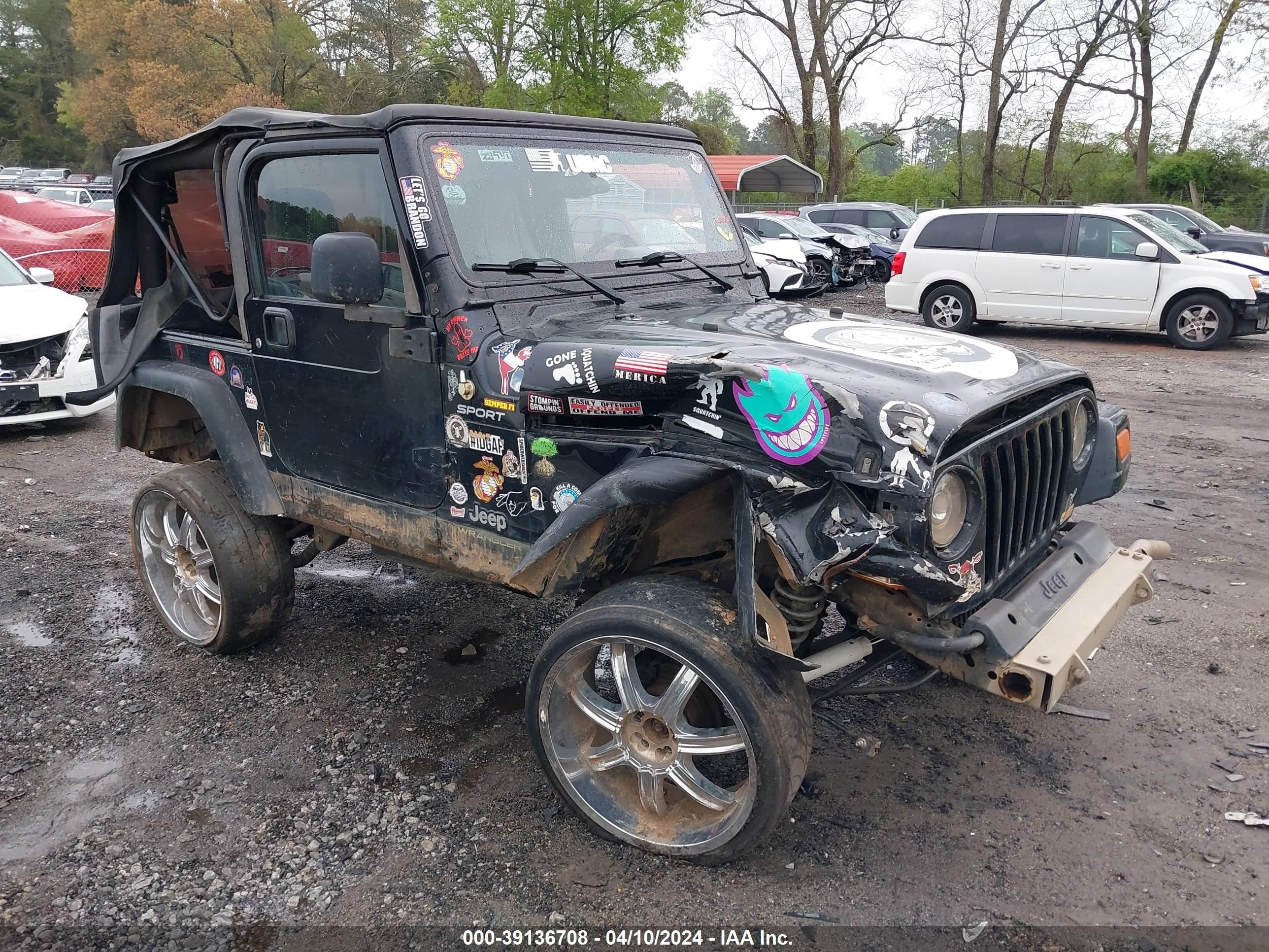 JEEP WRANGLER 2006 1j4fa49s36p702620