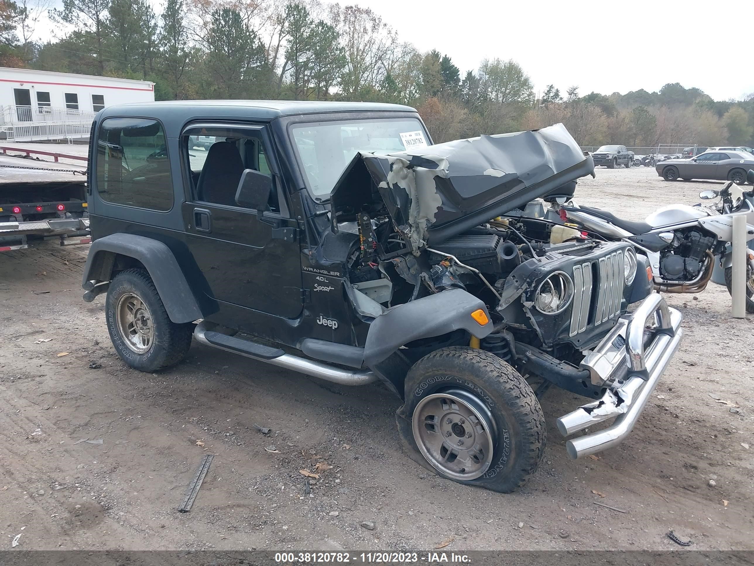 JEEP WRANGLER 2000 1j4fa49s3yp764067