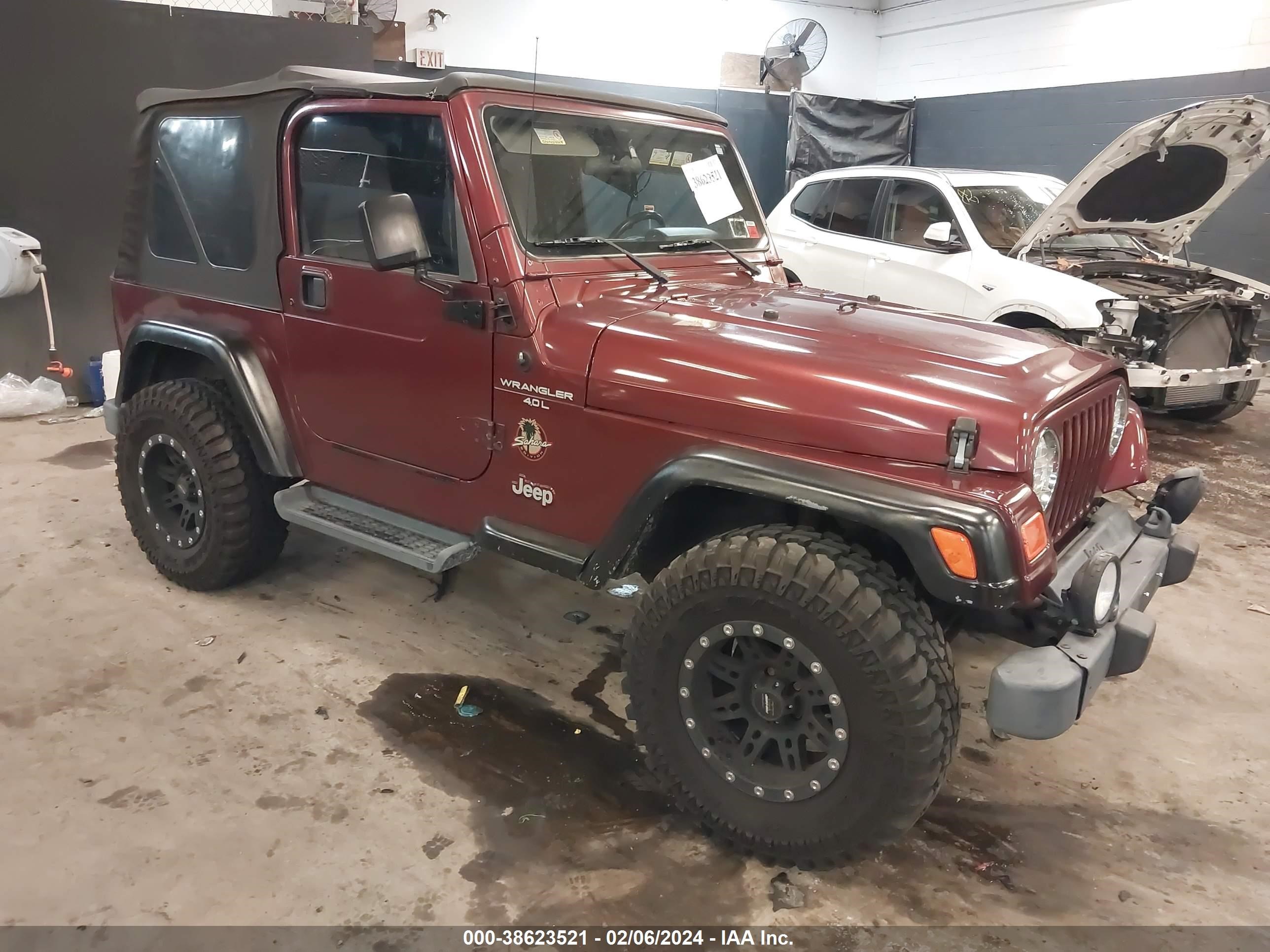 JEEP WRANGLER 2001 1j4fa49s41p328401