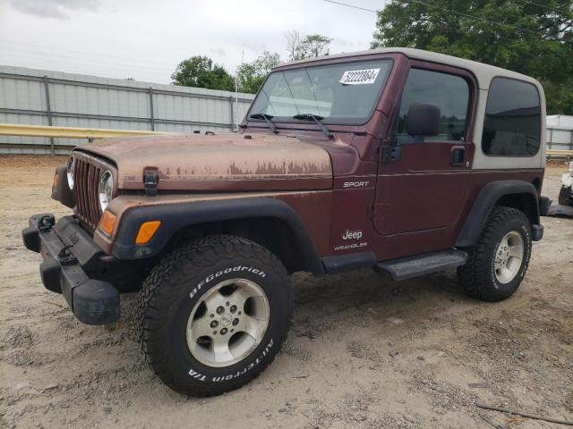 JEEP WRANGLER 2003 1j4fa49s43p303677