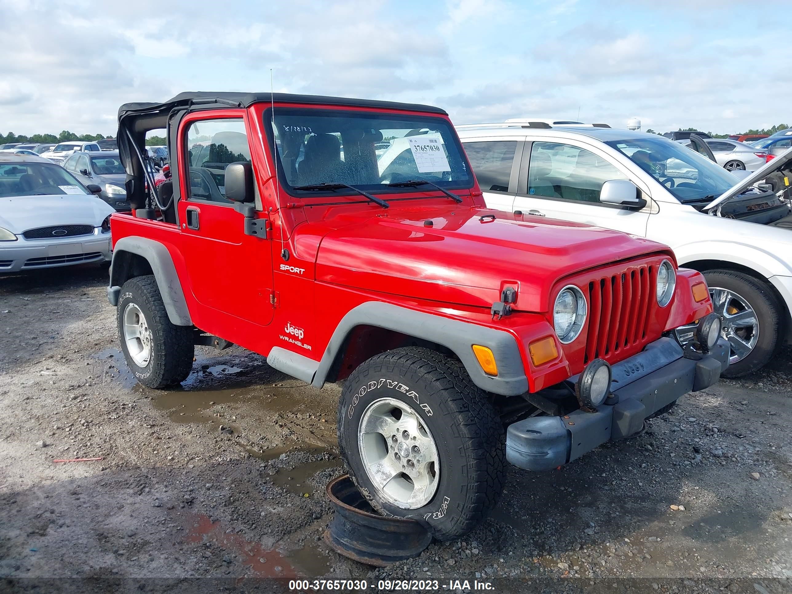 JEEP WRANGLER 2004 1j4fa49s44p700422