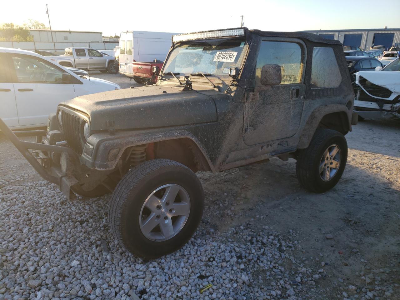 JEEP WRANGLER 2004 1j4fa49s44p731394