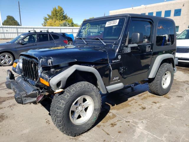 JEEP WRANGLER / 2004 1j4fa49s44p734151