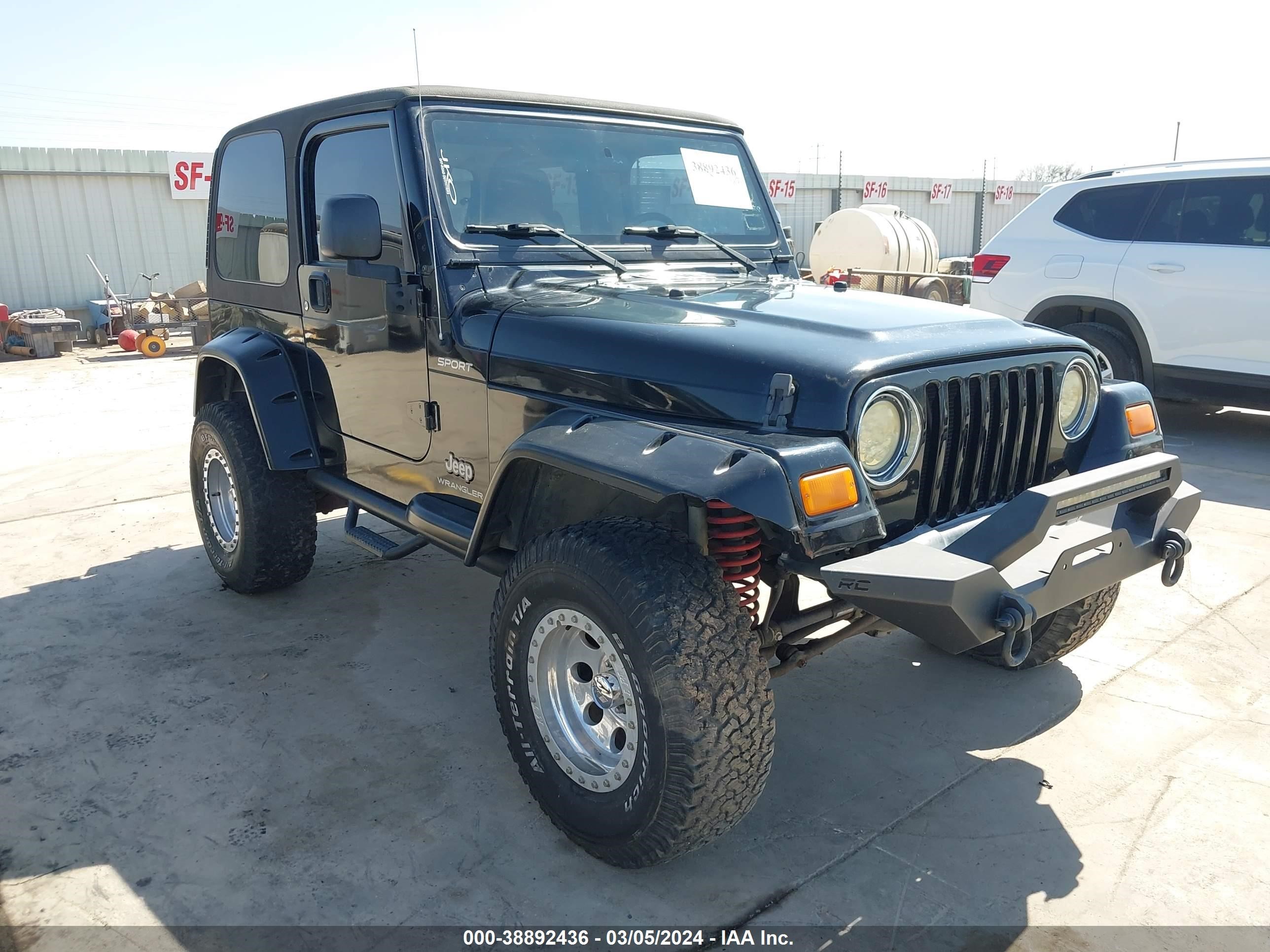 JEEP WRANGLER 2004 1j4fa49s44p745134