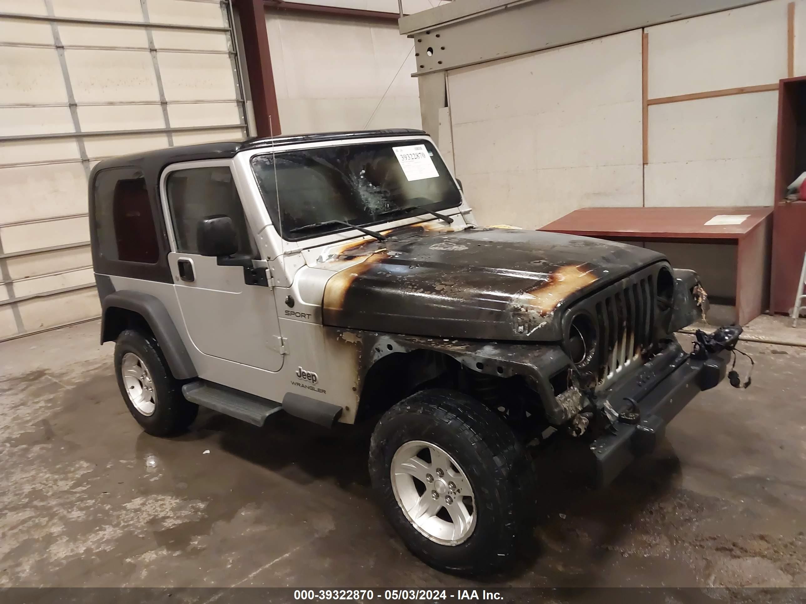 JEEP WRANGLER 2004 1j4fa49s44p772088