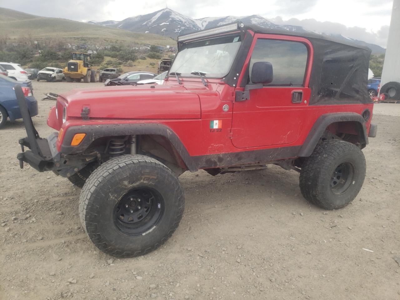 JEEP WRANGLER 2005 1j4fa49s45p314455