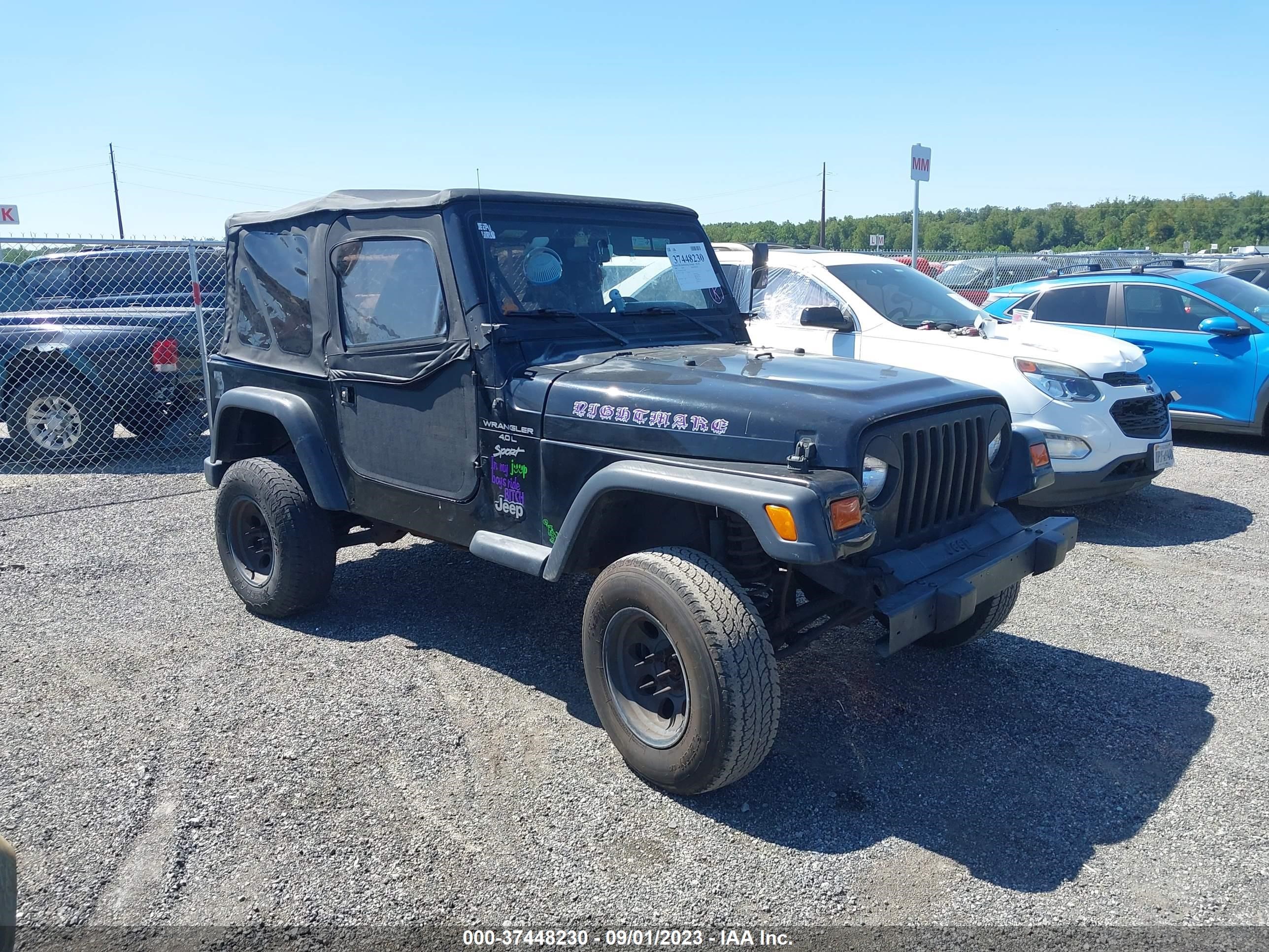 JEEP WRANGLER 2000 1j4fa49s4yp719090