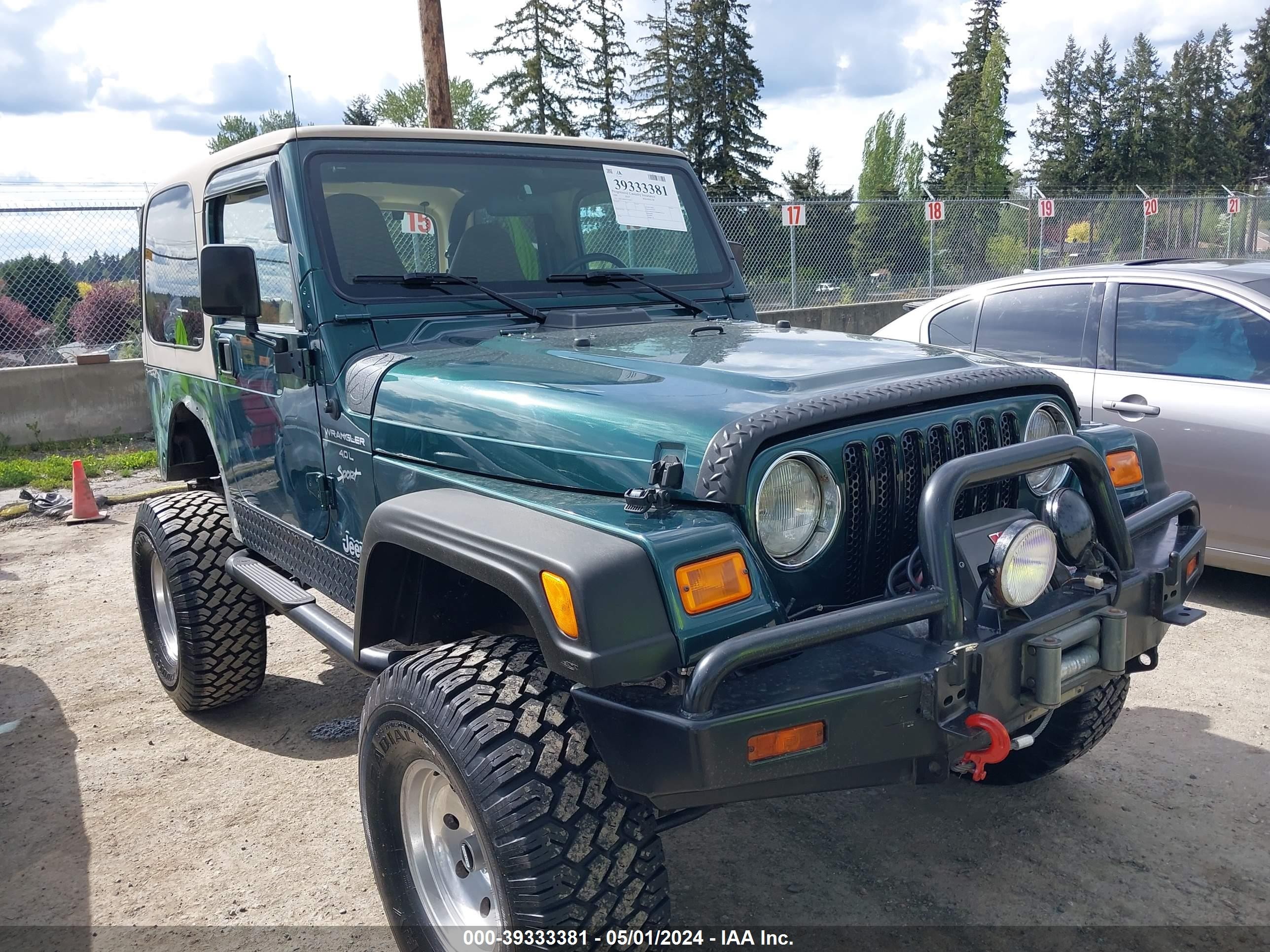 JEEP WRANGLER 2000 1j4fa49s4yp759637