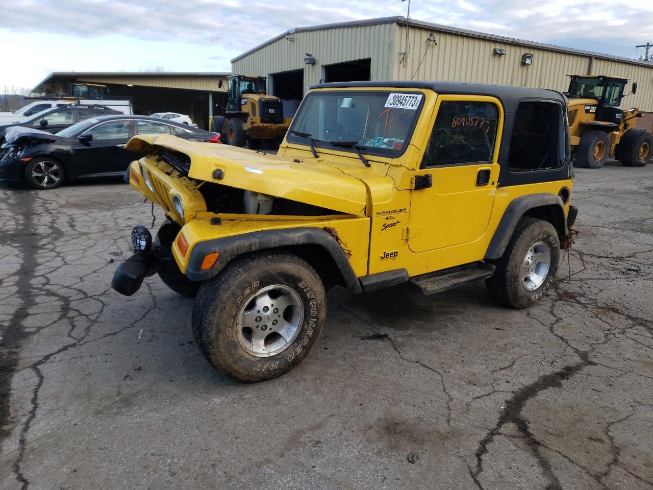 JEEP WRANGLER 2000 1j4fa49s4yp802373