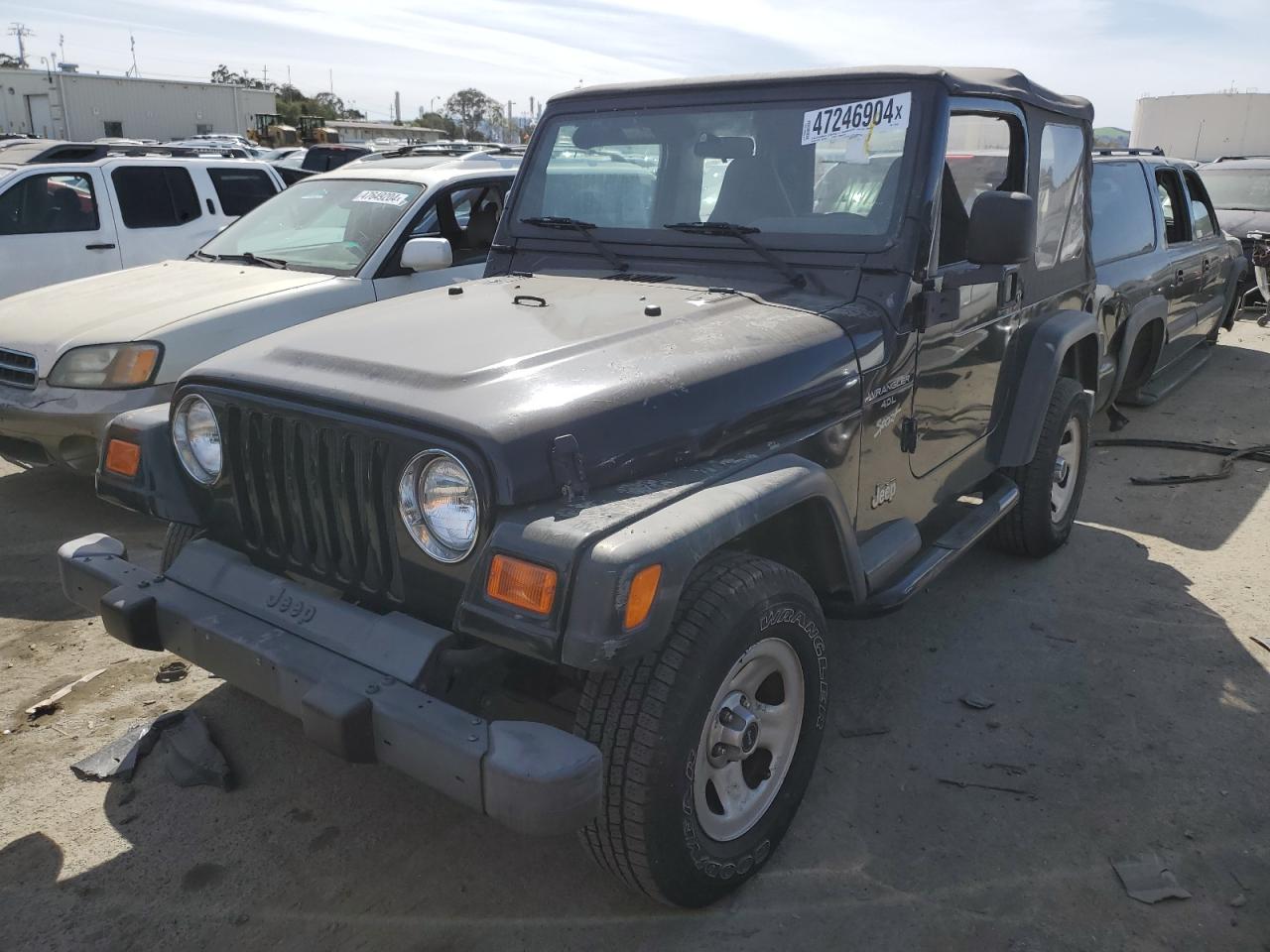 JEEP WRANGLER 2001 1j4fa49s51p312949