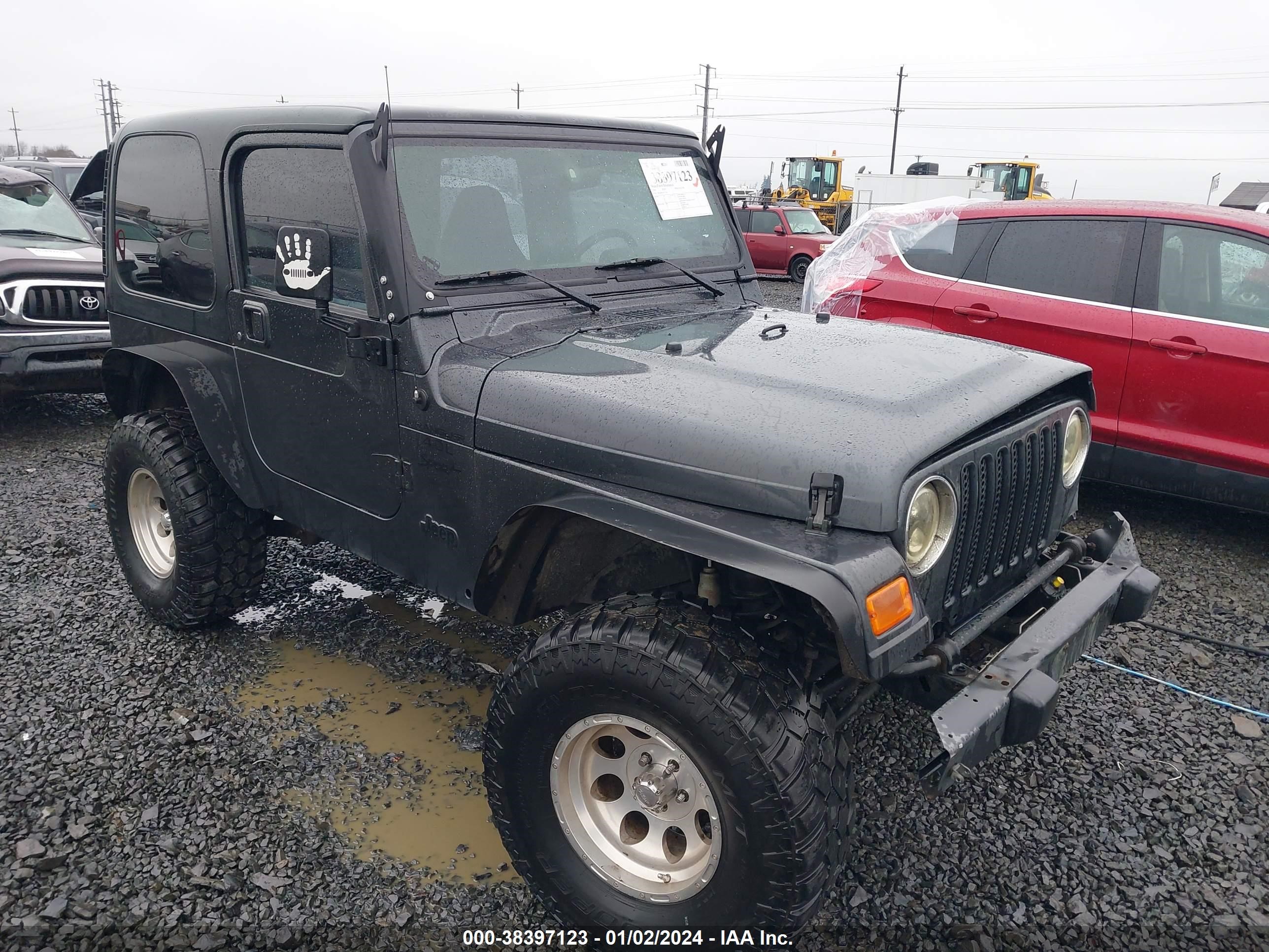 JEEP WRANGLER 2001 1j4fa49s51p371581