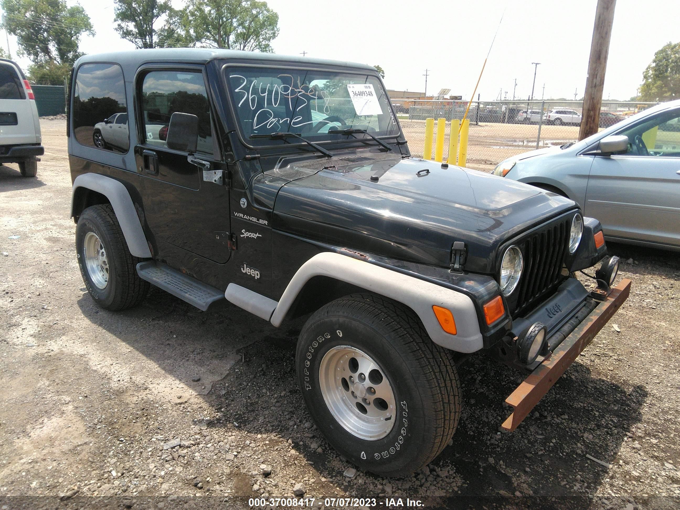 JEEP WRANGLER 2002 1j4fa49s52p731286