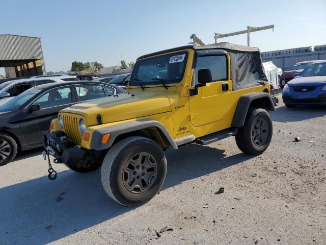 JEEP WRANGLER  2004 1j4fa49s54p729265