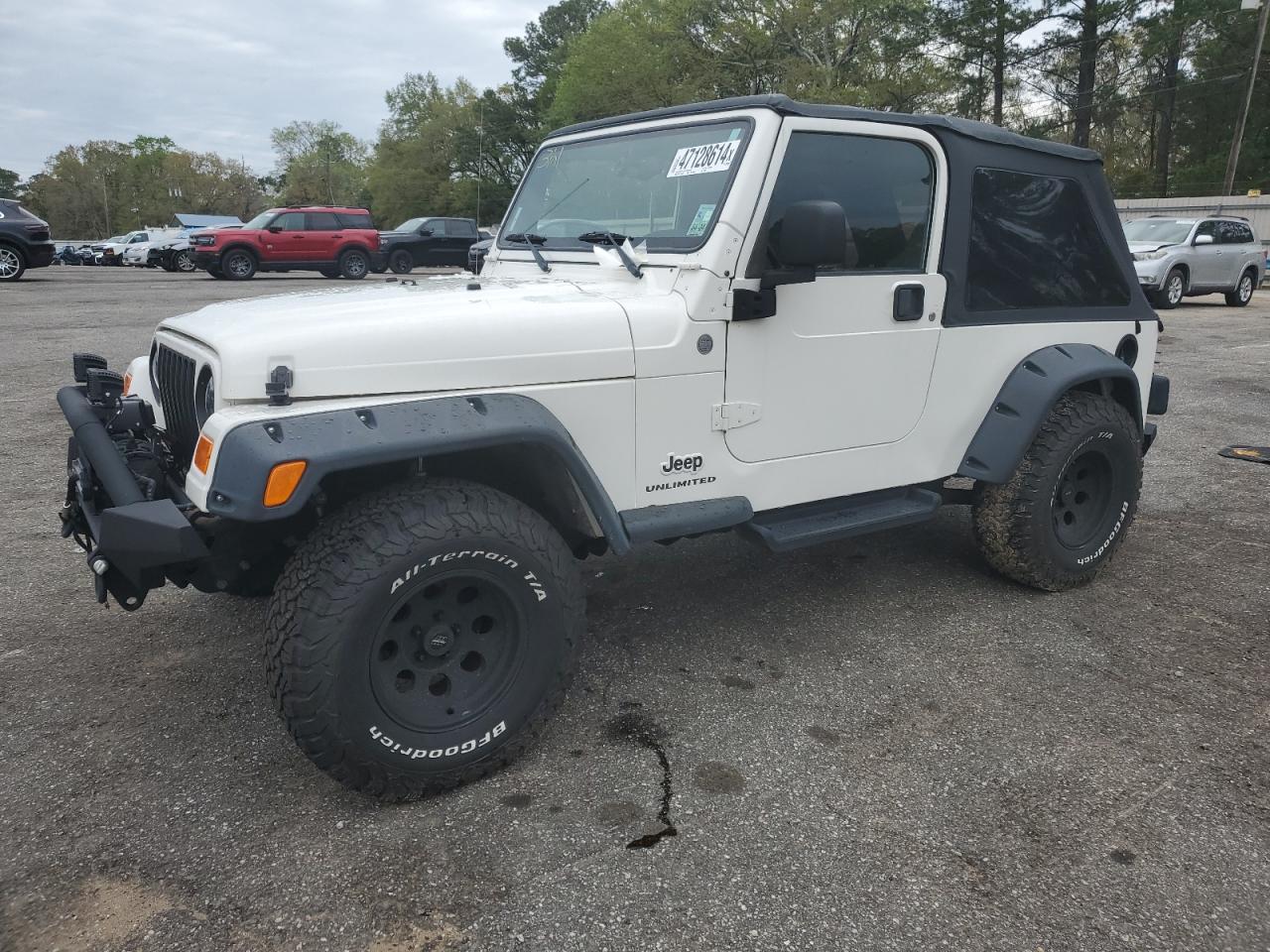 JEEP WRANGLER 2004 1j4fa49s54p763965